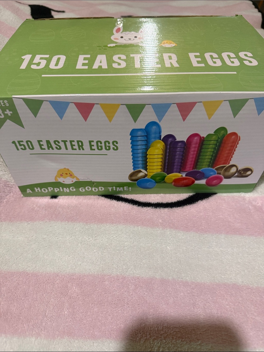 150 Easter Eggs - Multicolor Plastic Egg Set